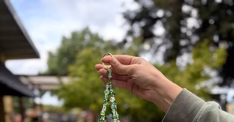Plant Camp - Beaded Plant Hanger 6\/6