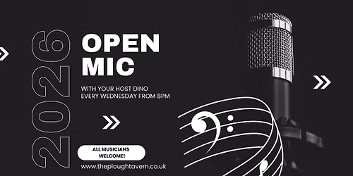 Open Mic with Dino! \ud83c\udfb8\ud83c\udfa4
