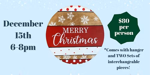 \u2744\ufe0f\ud83d\udd8c\ufe0f Interchangeable Winter Door Hanger Workshop \ud83d\udd8c\ufe0f\u2744\ufe0f