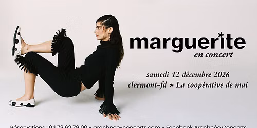 Marguerite à la Coopérative de Mai de Clermont-Ferrand