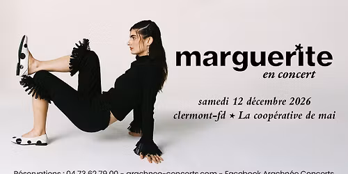 Marguerite \u00e0 la Coop\u00e9rative de Mai de Clermont-Ferrand