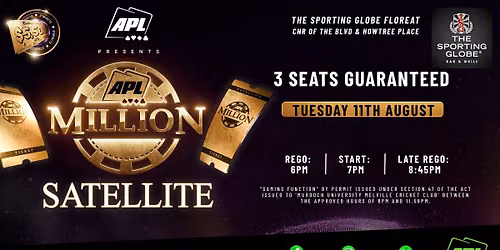 APL MILLION Satellite - The Sporting Globe Floreat