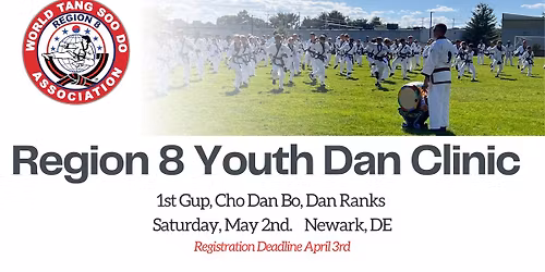 2026 Region 8 Youth Dan Clinic