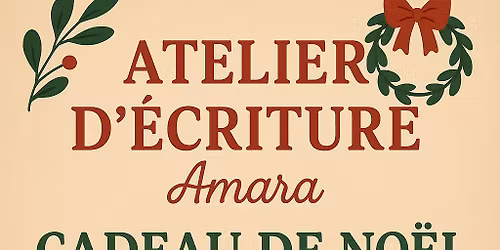 Atelier d'\u00e9criture 