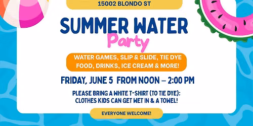 Covenant's Summer Water Party