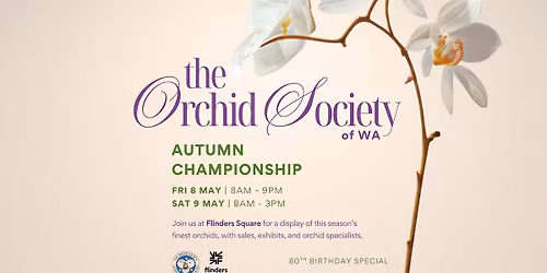 Orchid Society of WA | Autumn Championship