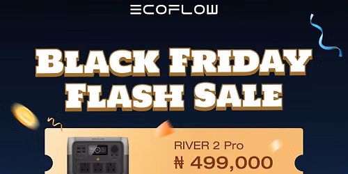 ecoflow portable solar generator liberty estate Agric bus stop