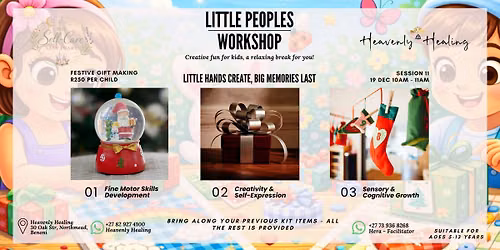Little Peoples Festive Gift Bag Making Workshop 