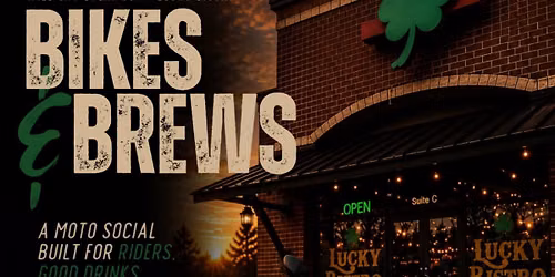 Bikes & Brews at Lucky Bistro