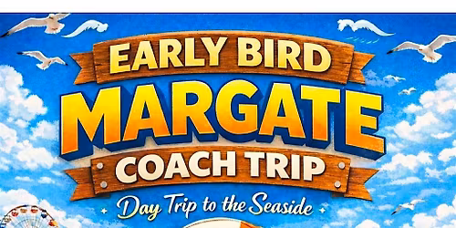 Coach trip to Margate beach