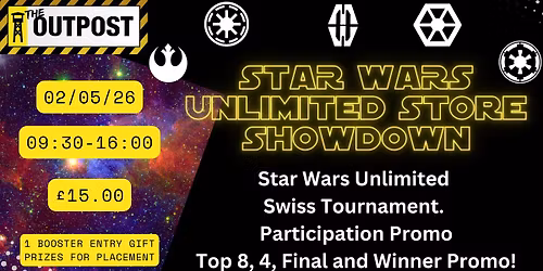 Star Wars Unlimited: A Lawless Time Store Showdown