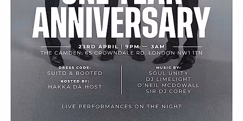 SUITD LONDON 1 YEAR ANNIVERSARY