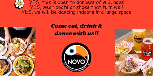 Country Line Dance\/Holiday Party, Novo Brazil in IB