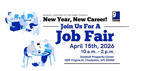 New Year, New Career! Job Fair (Charleston, WV)