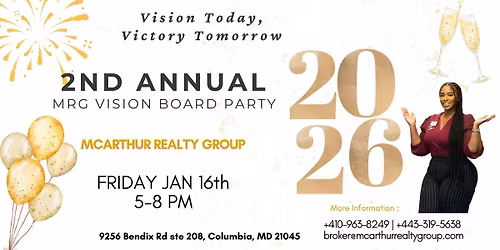 McArthur Group Community Outreach\u2019s 2nd Annual Vision Board Party 2026
