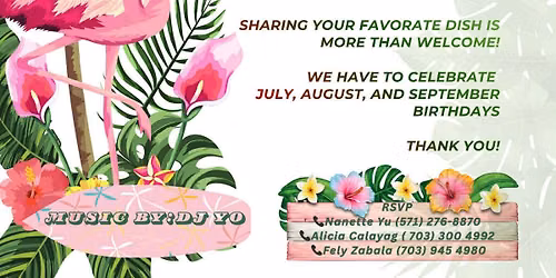 Alexandria Asian American Lions Club Summer Breeze Tropical Picnic