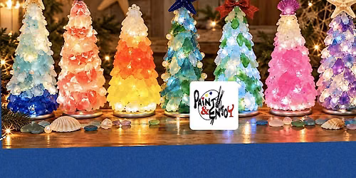 Paint and Enjoy-Sea Glass Tree\u2013 Fall, Winter & Christmas  \/ Lavender Acres