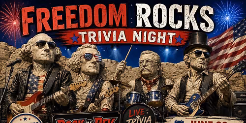 Puzzles FREEDOM ROCKS TRIVIA NIGHT @ Rock 'N Rev