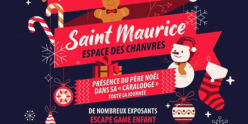 March\u00e9 de Noel - Saint Maurice Es Allier