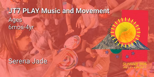 PLAY Music and Movement (Adult + Child), Ages 6mos-4yr