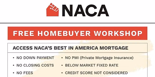 NACA Free Homebuyer Workshop