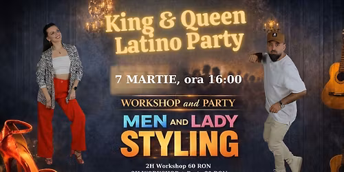 King & Queen Latino Party & Workshop 