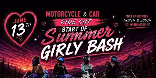 Summer girly pop bash  Bikes an cars.