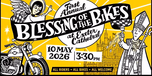 Blessing of the Bikes - Exeter Cathedral