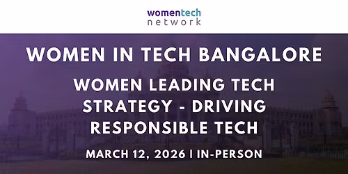 Women Leading Tech Strategy - Driving Responsible Tech