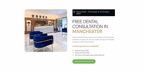 Free Dental Consultation with Lara Smile Premium \u2013 Manchester