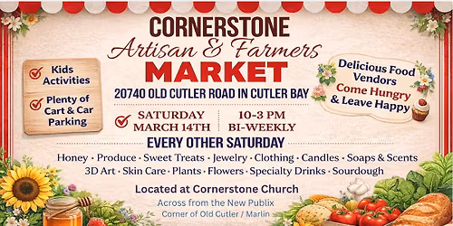 Cornerstone Artisan & Farmers Market 