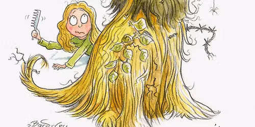 Mark Bardsley live pet caricaturing