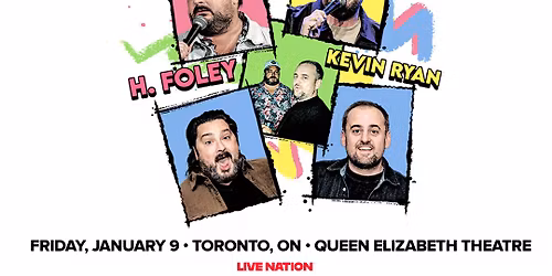 Are You Garbage Podcast - H Foley and Kevin Ryan at Queen Elizabeth Theatre - Toronto