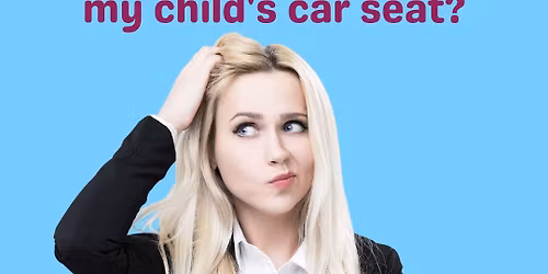 March Car Seat Check Event