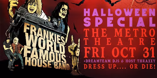 FRANKIE'S HOUSE BAND HALLOWEEN | Metro Social, Sydney