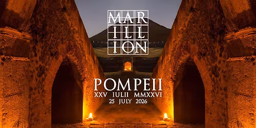 Marillion - Live in Pompeii - SOLD OUT