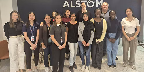 Alstom Women of Excellence St Georges Terrace Lab Tour 2026