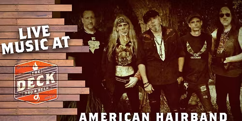 AMERICAN HAIRBAND LIVE @ THE DECK
