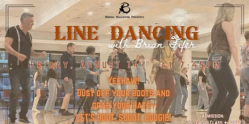 Hot August Nights Line Dance Party!