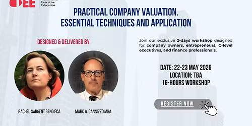 Practical Company Valuation Workshop