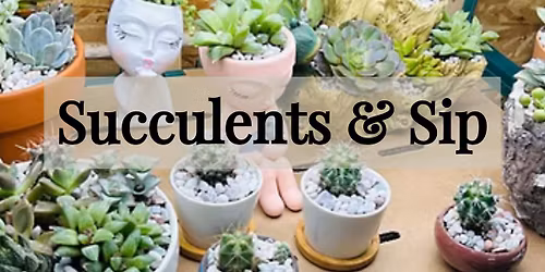 Succulents & Sip