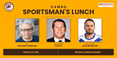 Cambo Sportsman's Lunch 2026