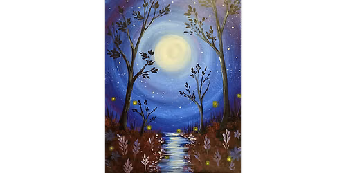 Dancing Fireflies - Paint and Sip in Fishkill | Classpop!\u2122