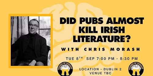Did Pubs Almost K*ll Irish Literature? With Chris Morash
