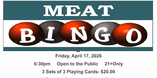Meat Bingo at Barre Post 10