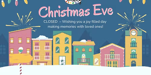 CLOSED - Merry Christmas Eve!