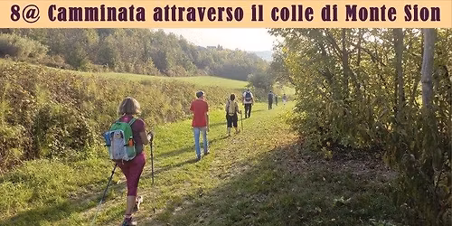 8@ Camminata attraverso il colle di Monte Sion