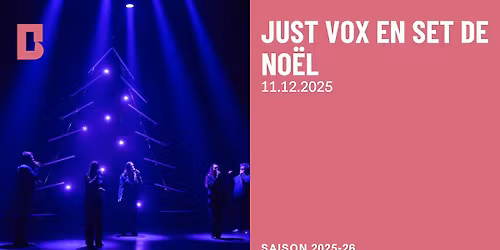 Just Vox en set de No\u00ebl au profit du nouveau Foyer de La Ferme !