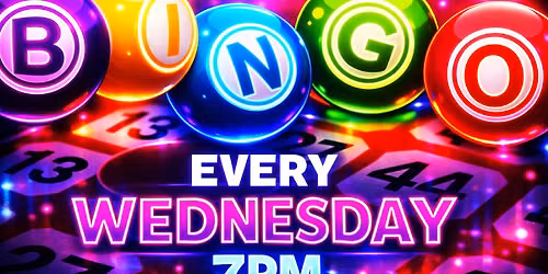 7pm BINGO ever Wednesday at Jameson's Pub in Frankfort