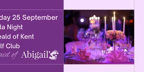 Gala night in aid of Abigail\u2019s Footsteps 